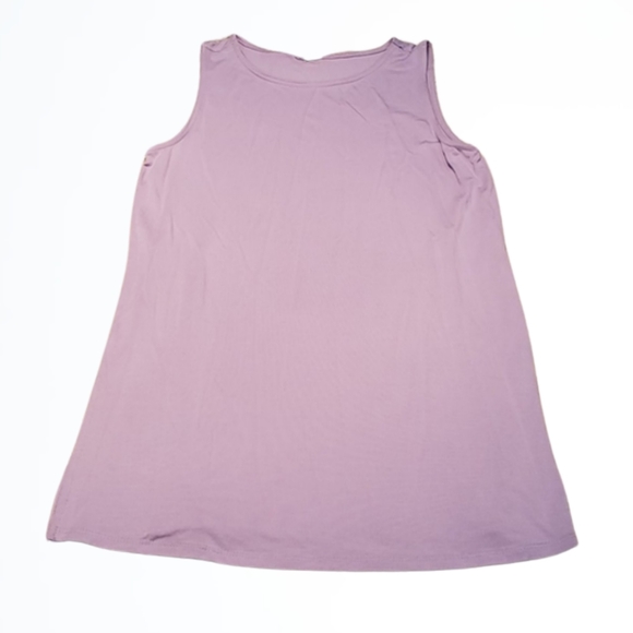 Cable & Gauge Tops - Cable & Gauge Lilac Stretchy Tank Top Shell S